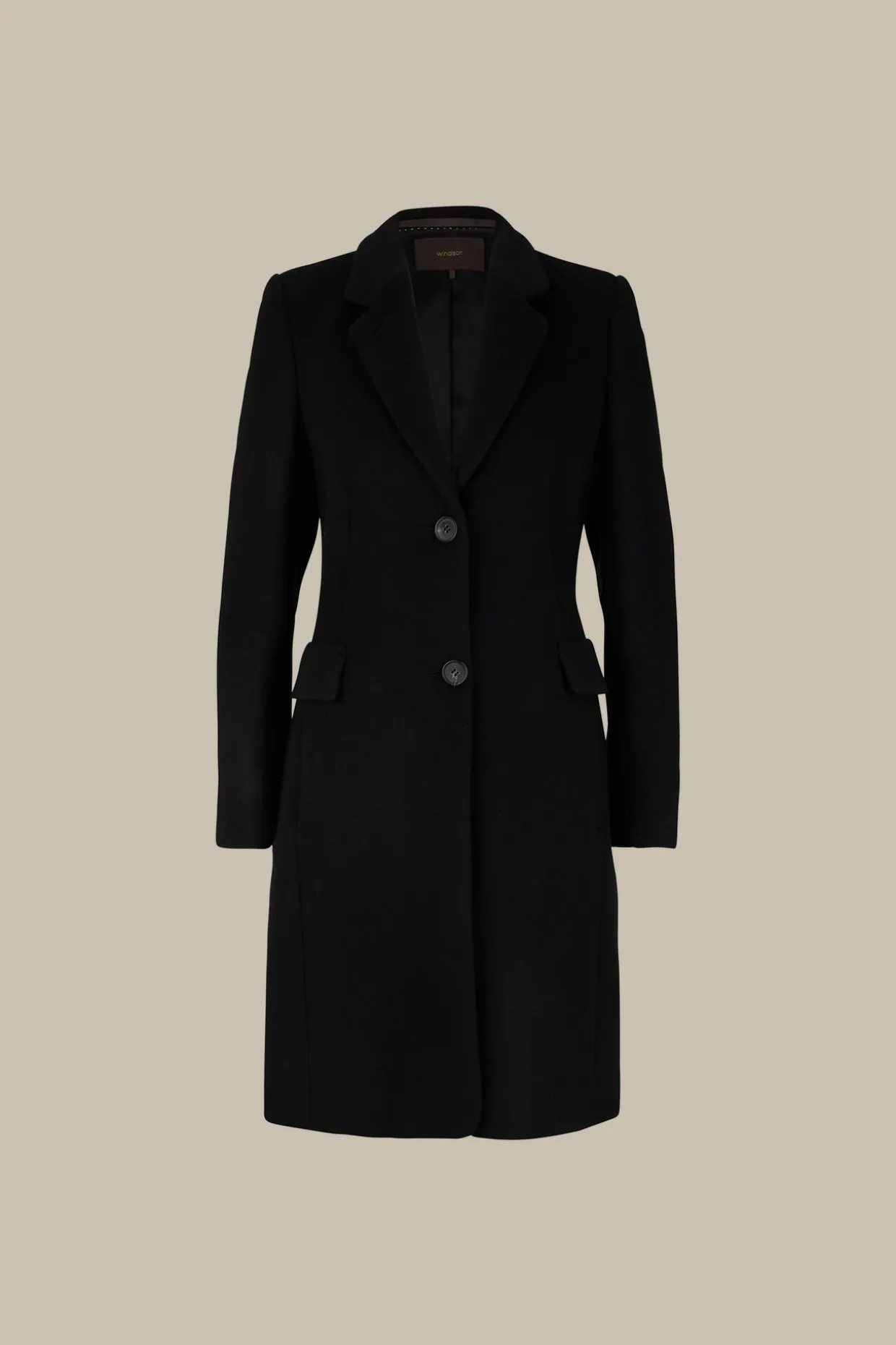Wollmix-Blazer-Mantel In
