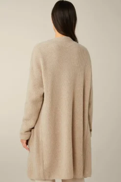 Wollmix-Cardigan Mit Seide Und Cashmere In