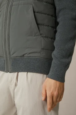 Wollmix-Kapuzenjacke Nelio Mit Steppung In