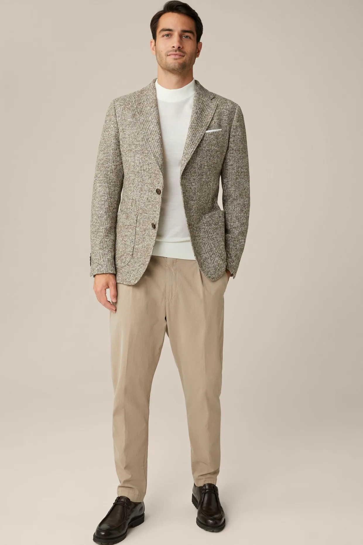 Wollmix-Sakko Giro In Meliert