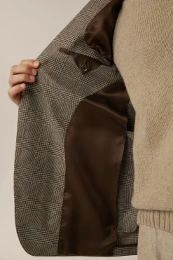 Wollmix-Sakko Sono Mit Cashmere In
