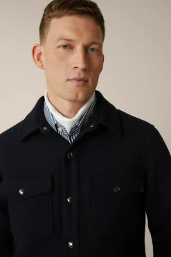 Wollmix-Shirtjacket Umito In