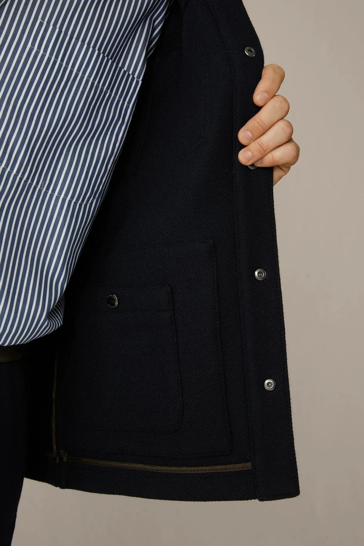 Wollmix-Shirtjacket Umito In