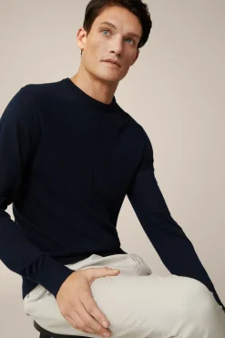 Woll-Pullover Moreno Mit Seide Und Cashmere In