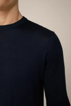 Woll-Pullover Moreno Mit Seide Und Cashmere In