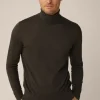 Woll-Rollkragen-Pullover Nando Mit Seide Und Cashmere In