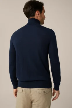Woll-Rollkragen-Pullover Nando Mit Seide Und Cashmere In