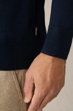 Woll-Rollkragen-Pullover Nando Mit Seide Und Cashmere In