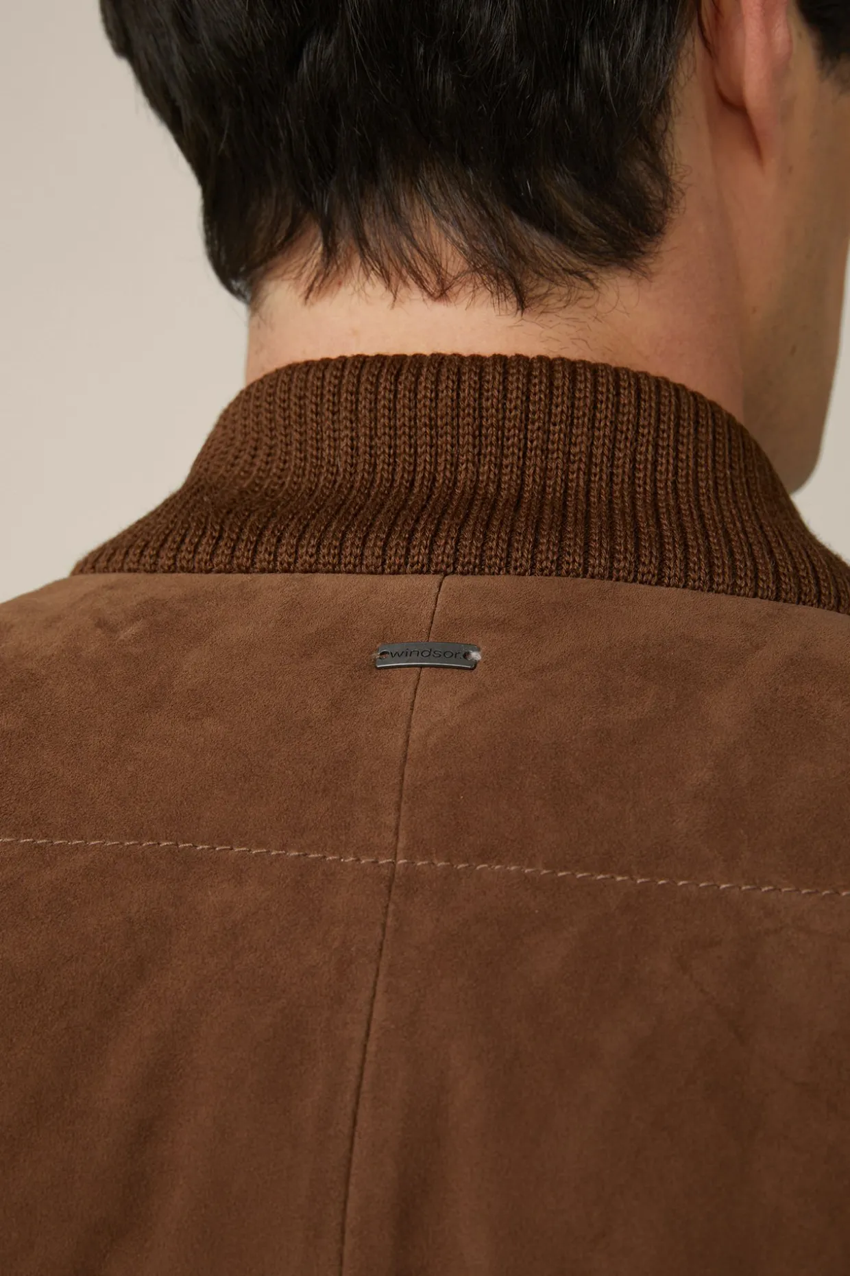 Ziegenvelours-Lederjacke Fornelli In